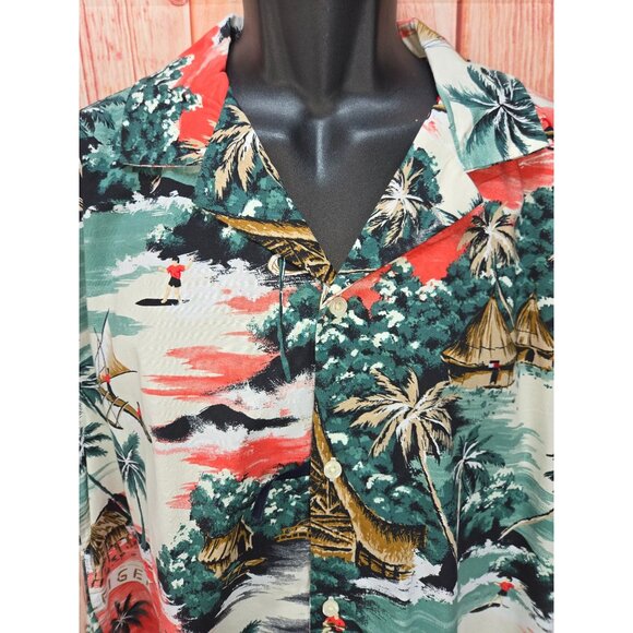 Tommy Hilfiger Mens Hawaiian Shirt XL Custom Fit NEW NWT - Picture 3 of 7